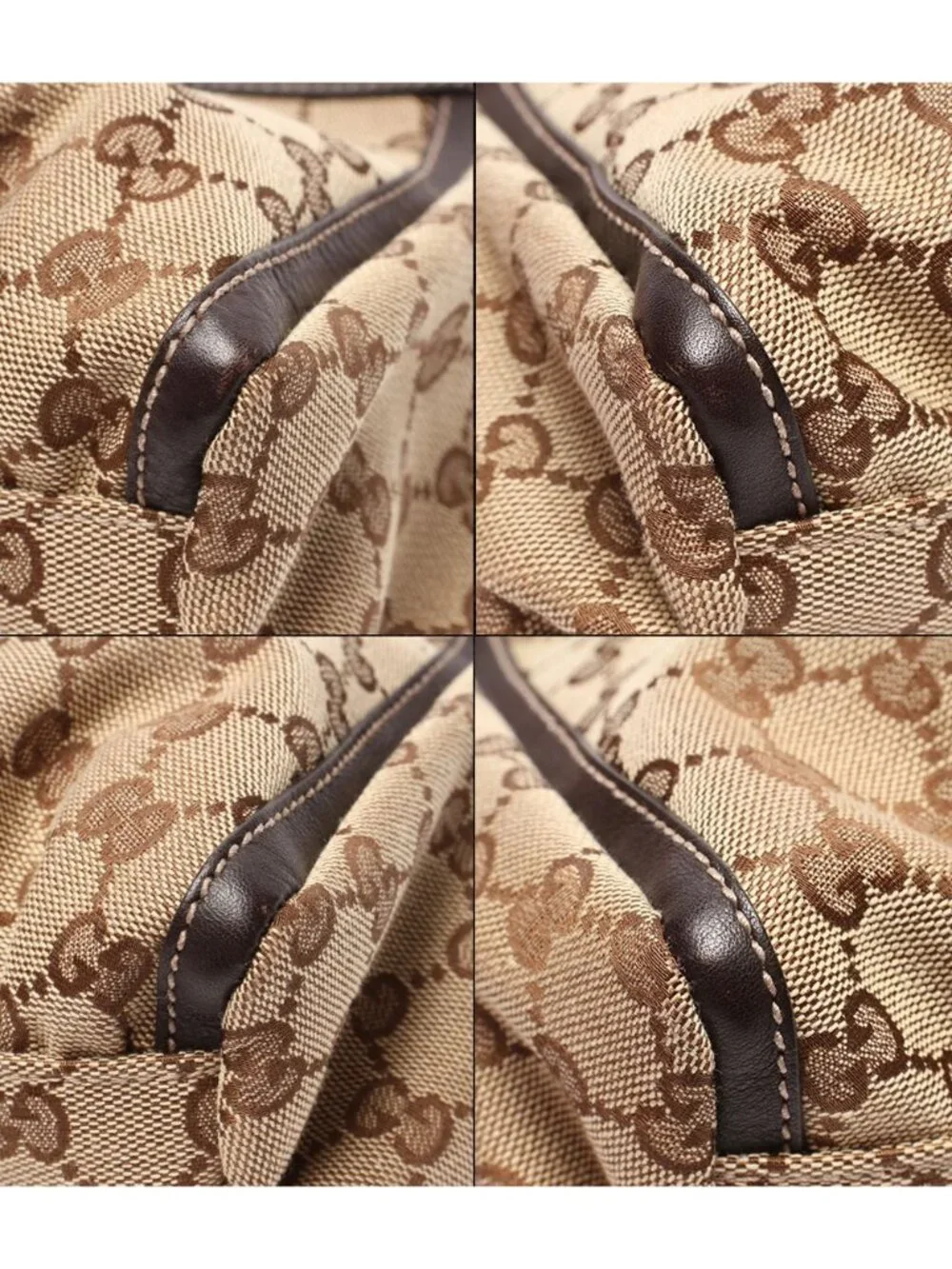 ★SOLD★ Gucci Shoulder Bag Abbey GG Canvas - Picture 5 of 8